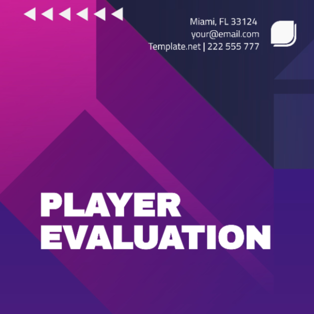 Player Evaluation Template