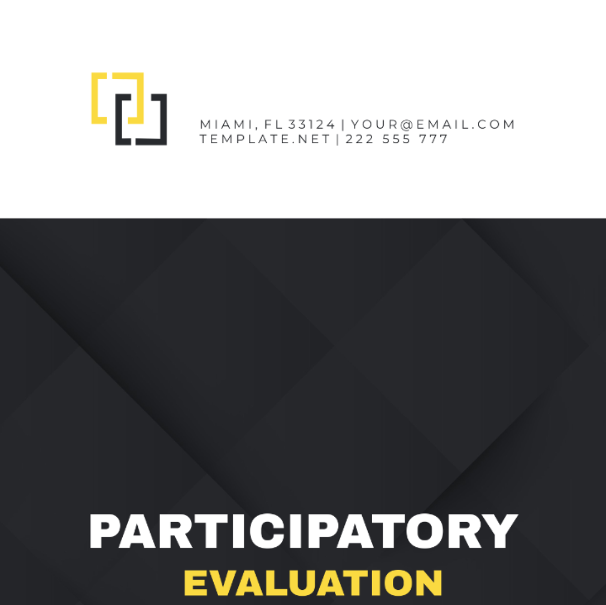 Participatory Evaluation Template