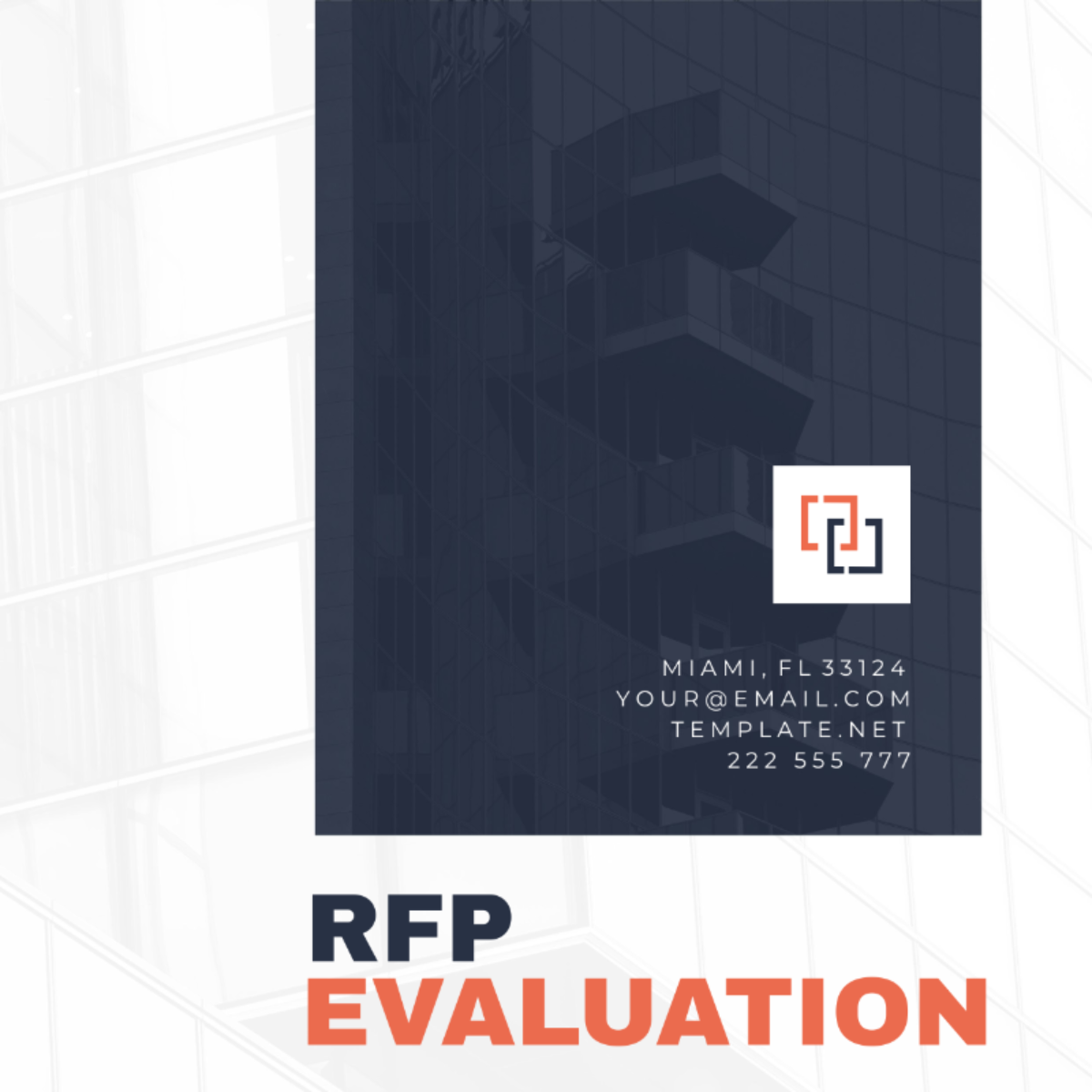 Rfp Evaluation Template