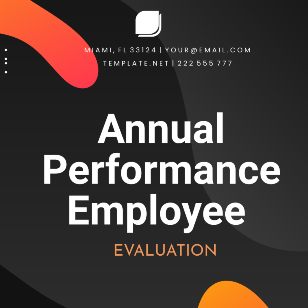 Annual Performance Evaluation Template