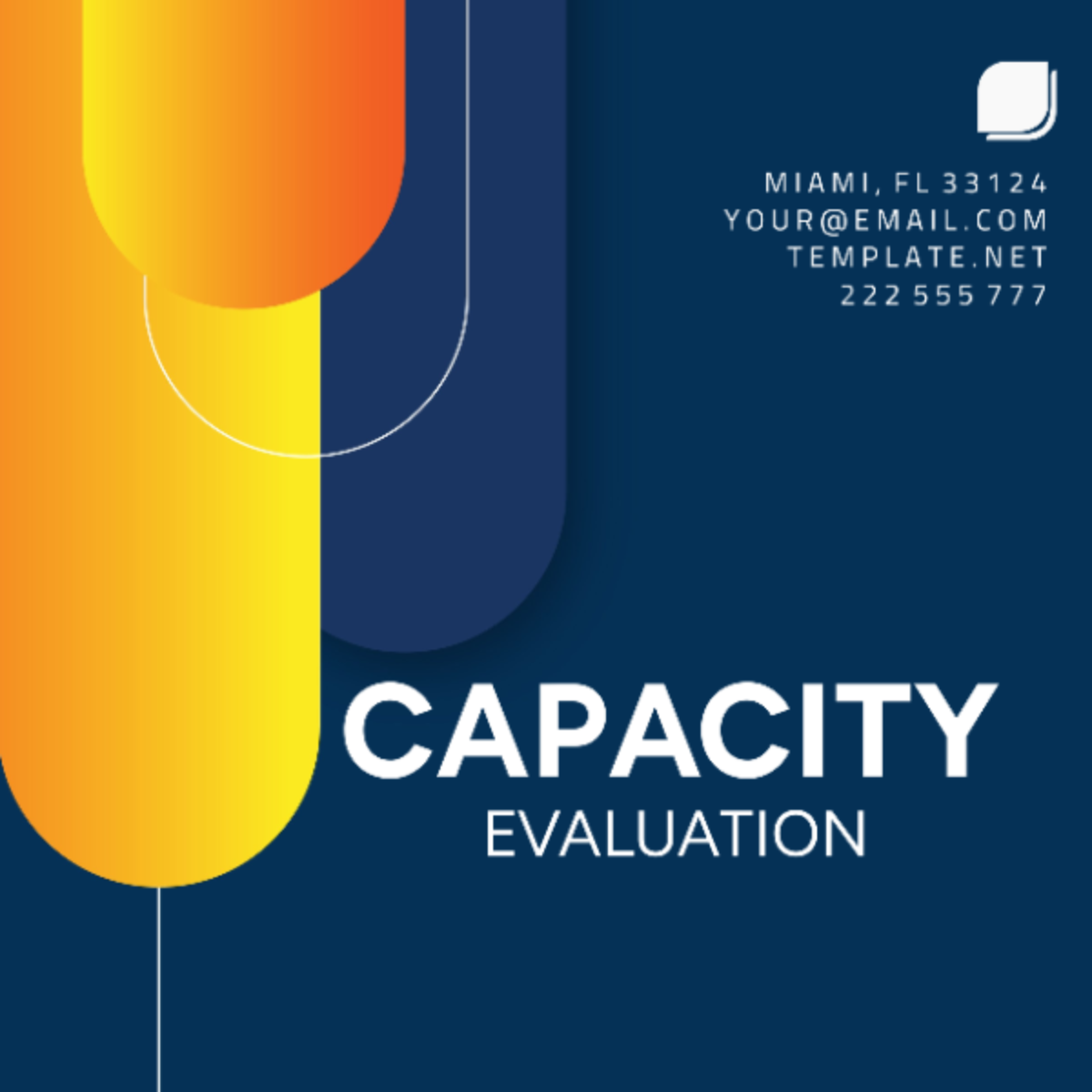 Capacity Evaluation Template
