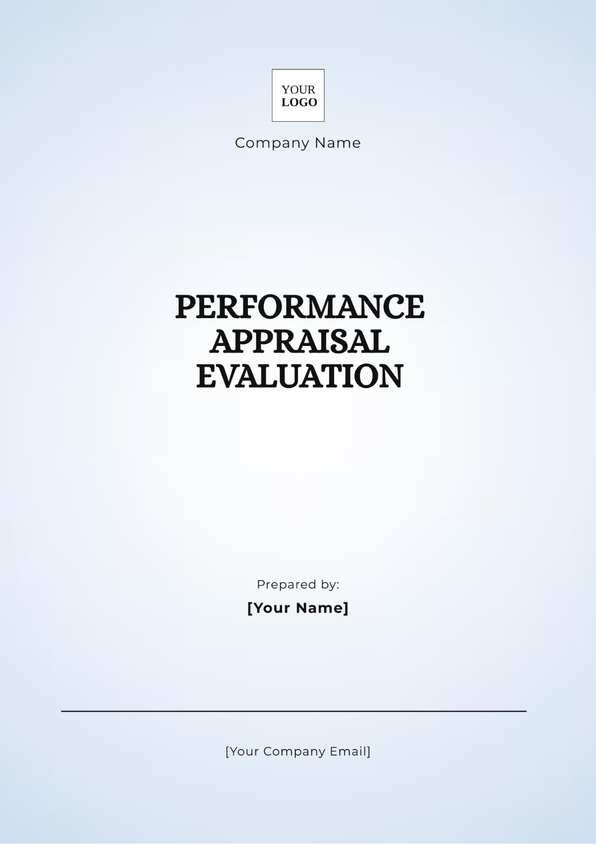 Performance Appraisal Evaluation Template - Edit Online & Download