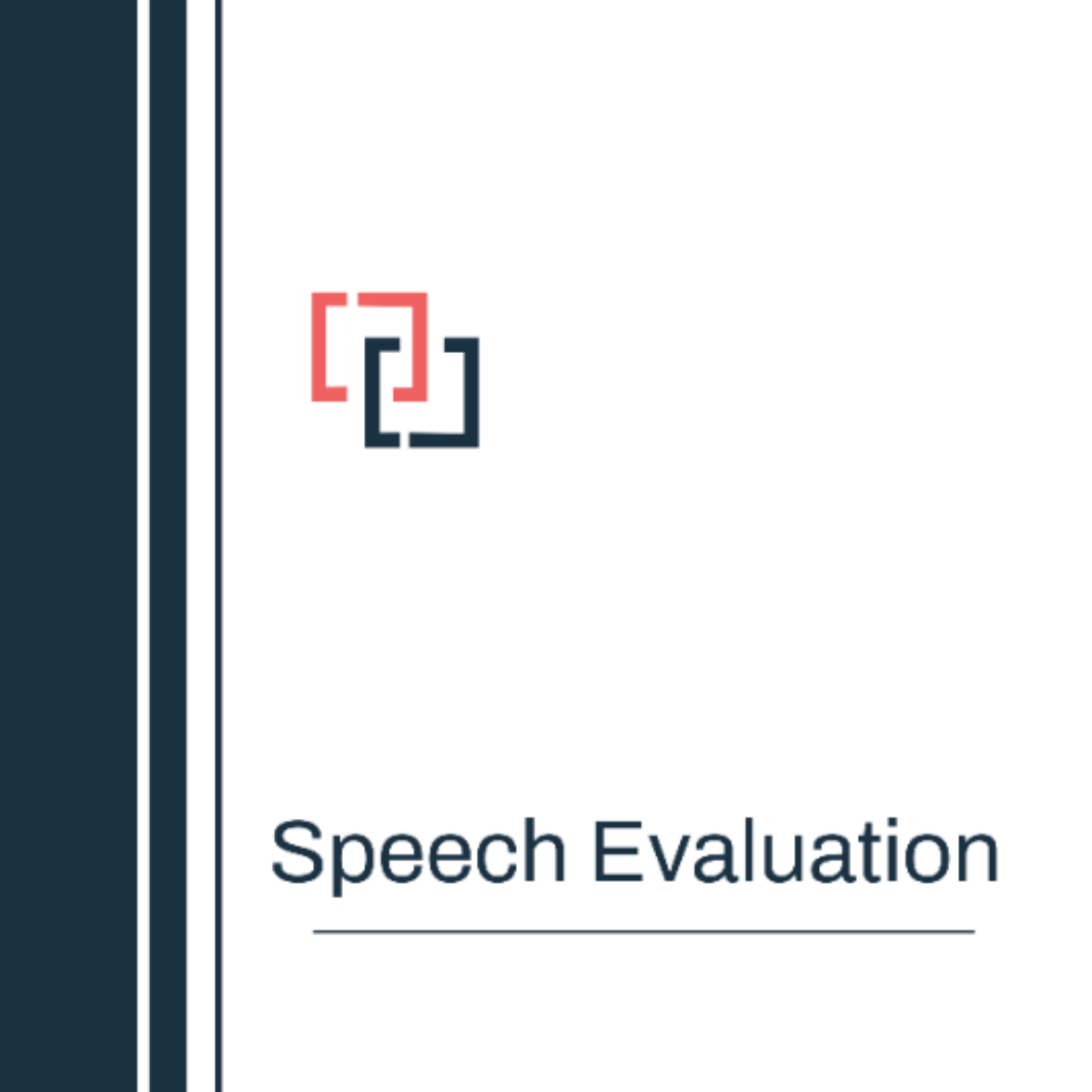 Speech Evaluation Template