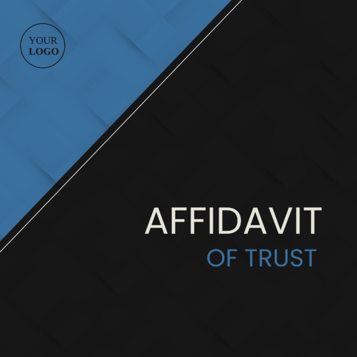 Nevada Affidavit of Trust Template - Edit Online & Download