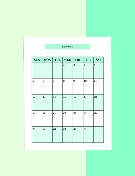 Summer Vacation Planner Template Download