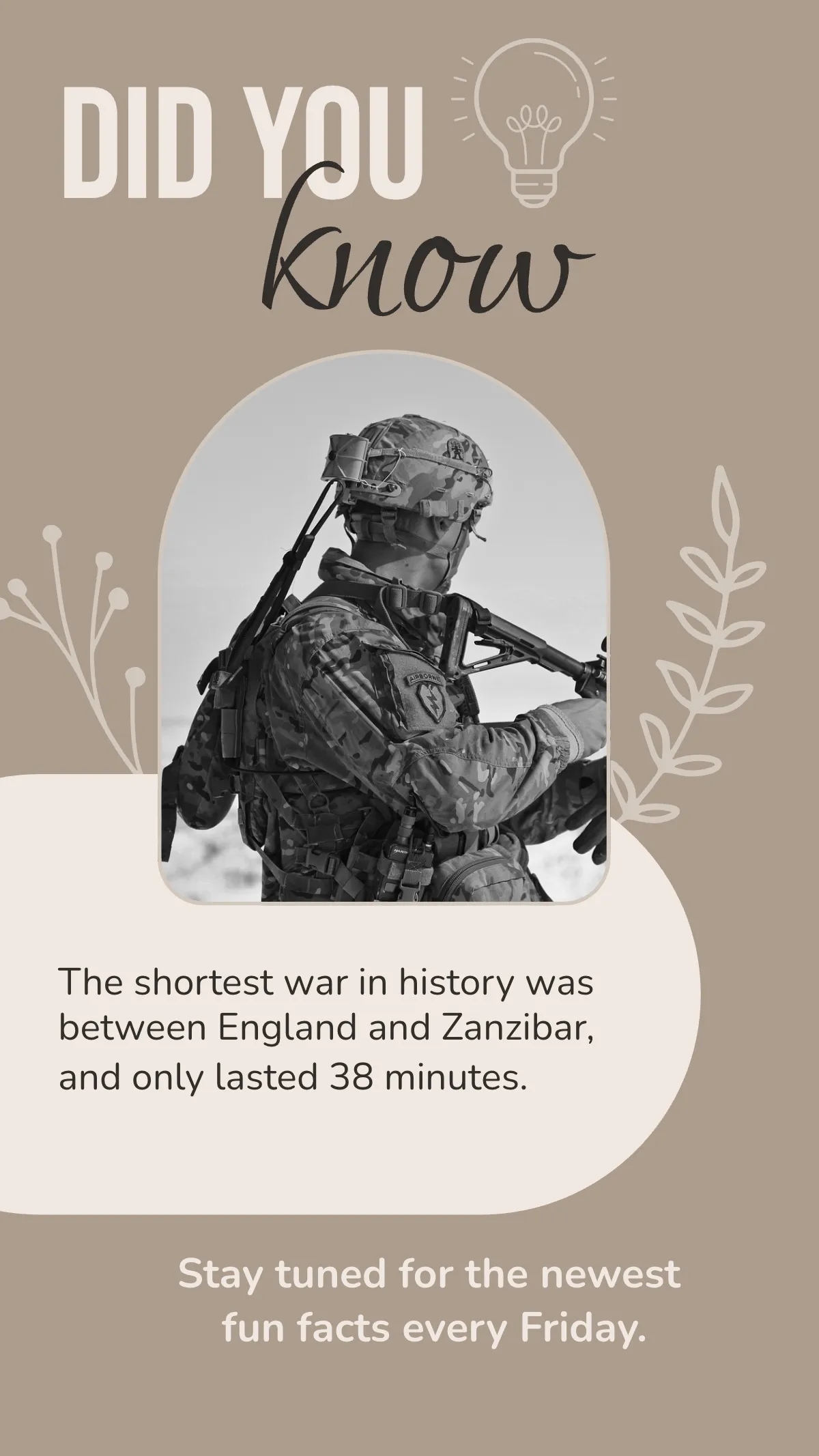 Free Did You Know Series Template to Edit Online