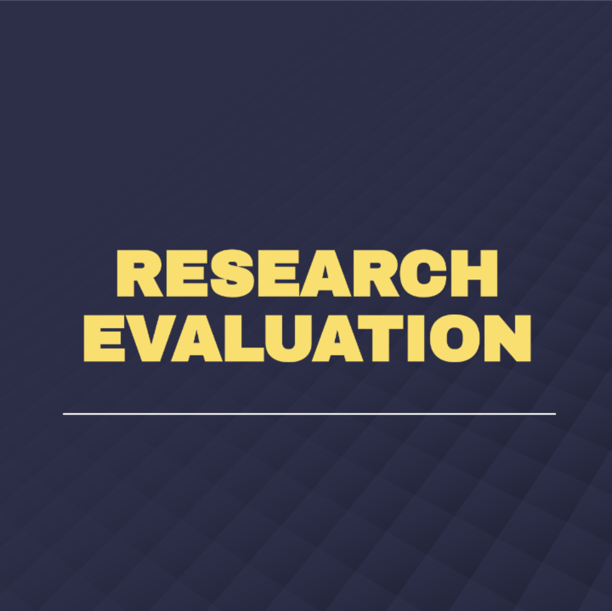 Research Evaluation Template