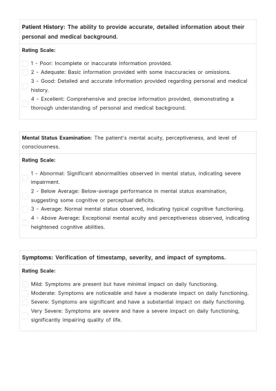 Free Psychiatric Initial Evaluation Template to Edit Online