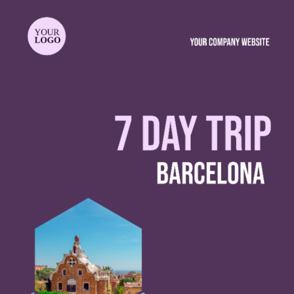 7 Day Barcelona Itinerary Template - Edit Online & Download