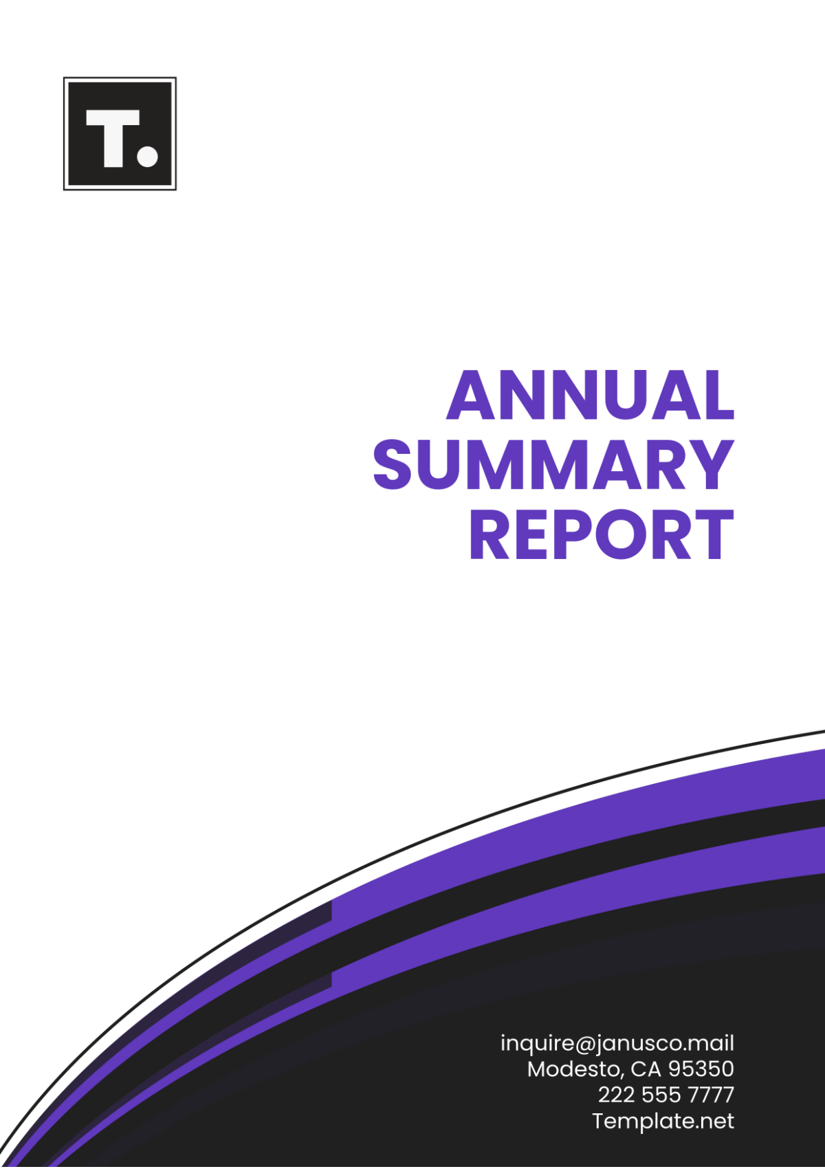 Annual Summary Report Template - Edit Online & Download