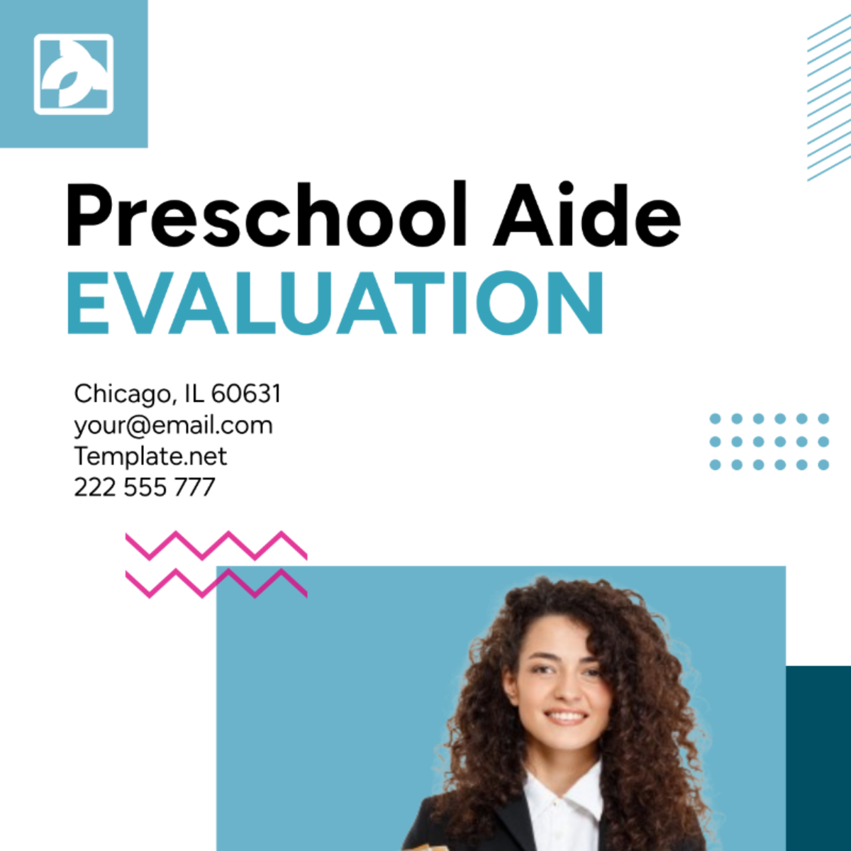 Preschool Aide Evaluation Template