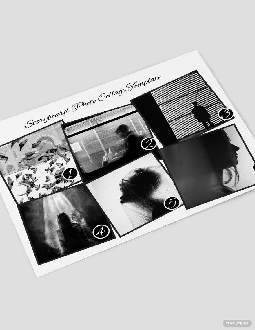 Storyboard Photo Collage Template