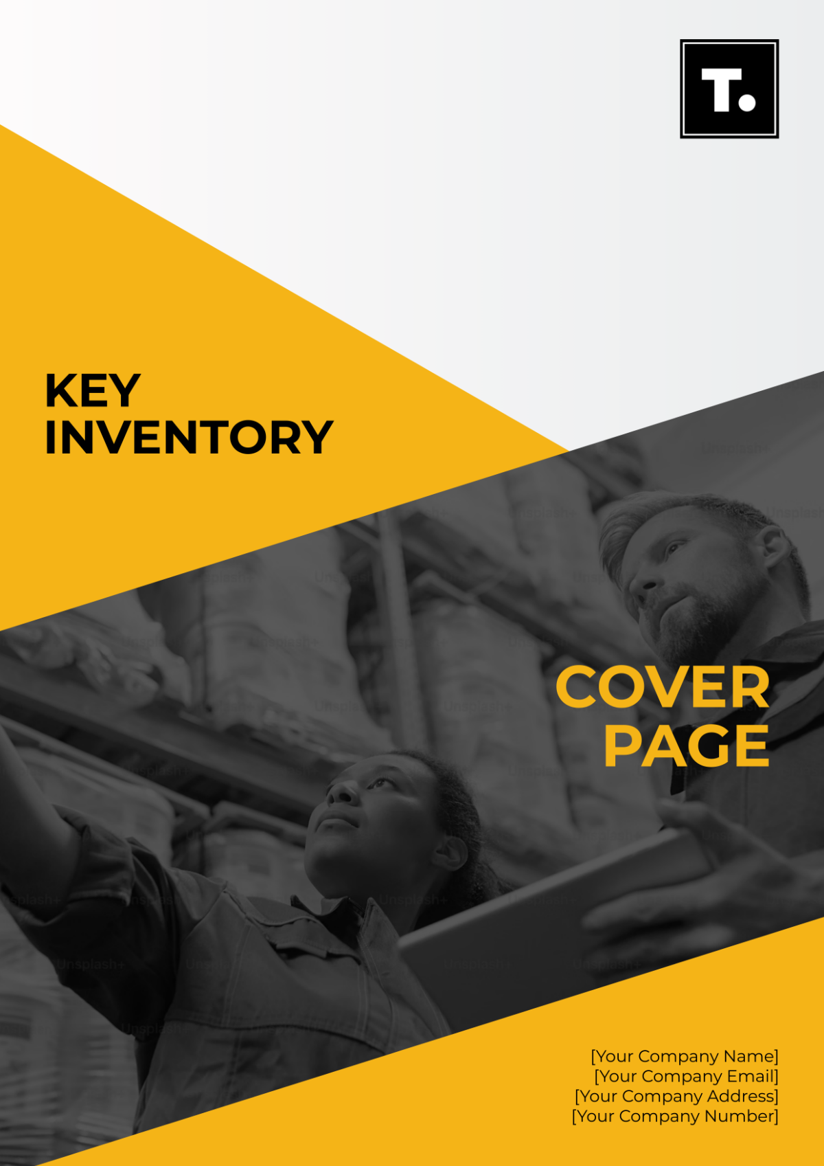 Key Inventory Cover Page