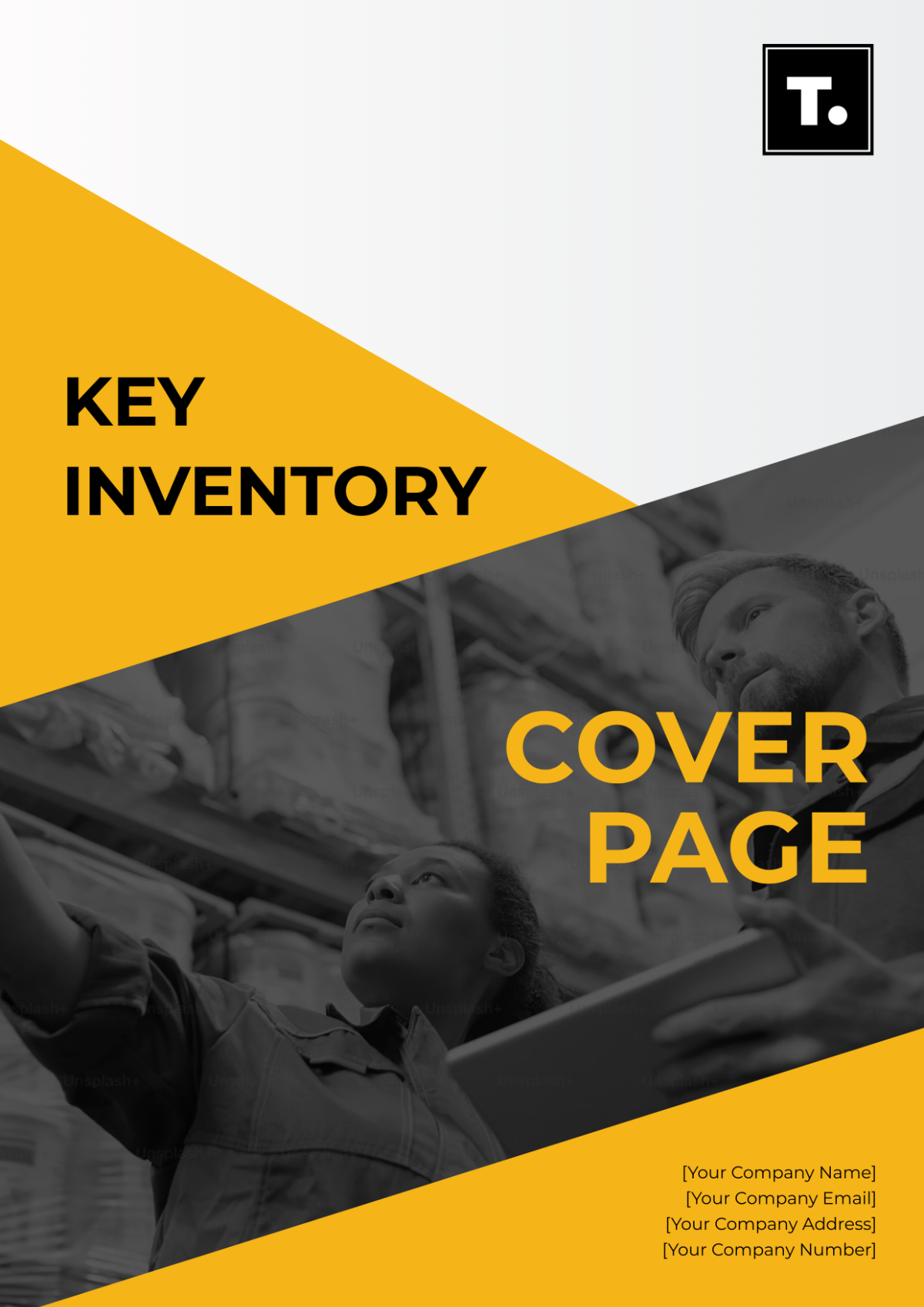 Key Inventory Cover Page Template - Edit Online & Download