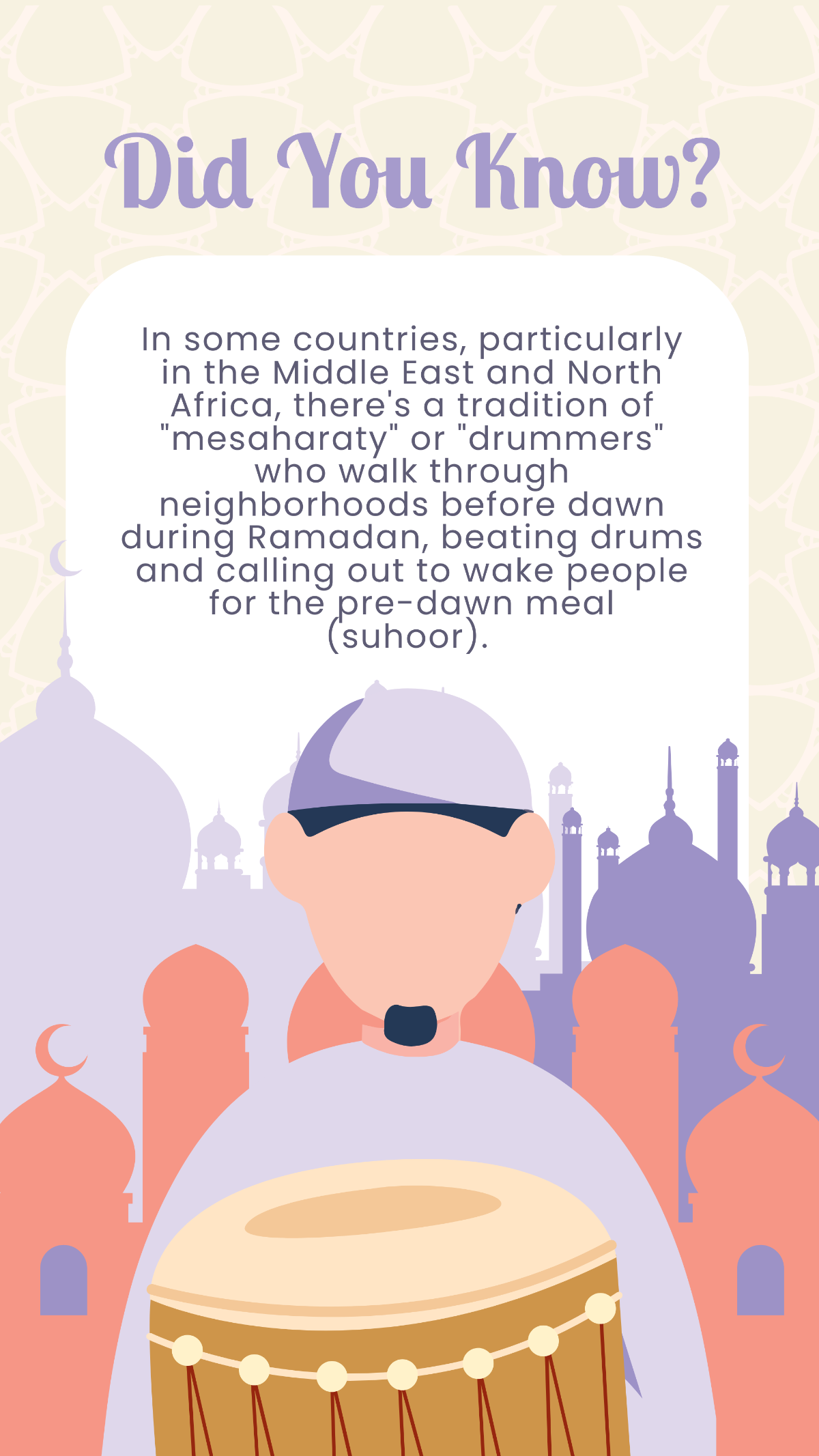 Did You Know Ramadan Instagram Story
