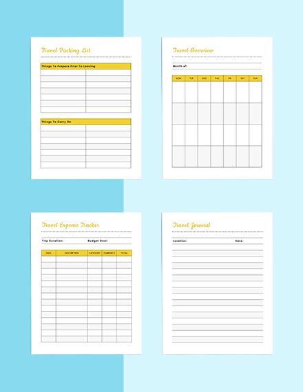 Simple Vacation Planner Download
