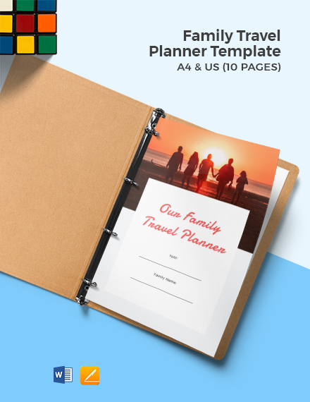Family Travel Planner template