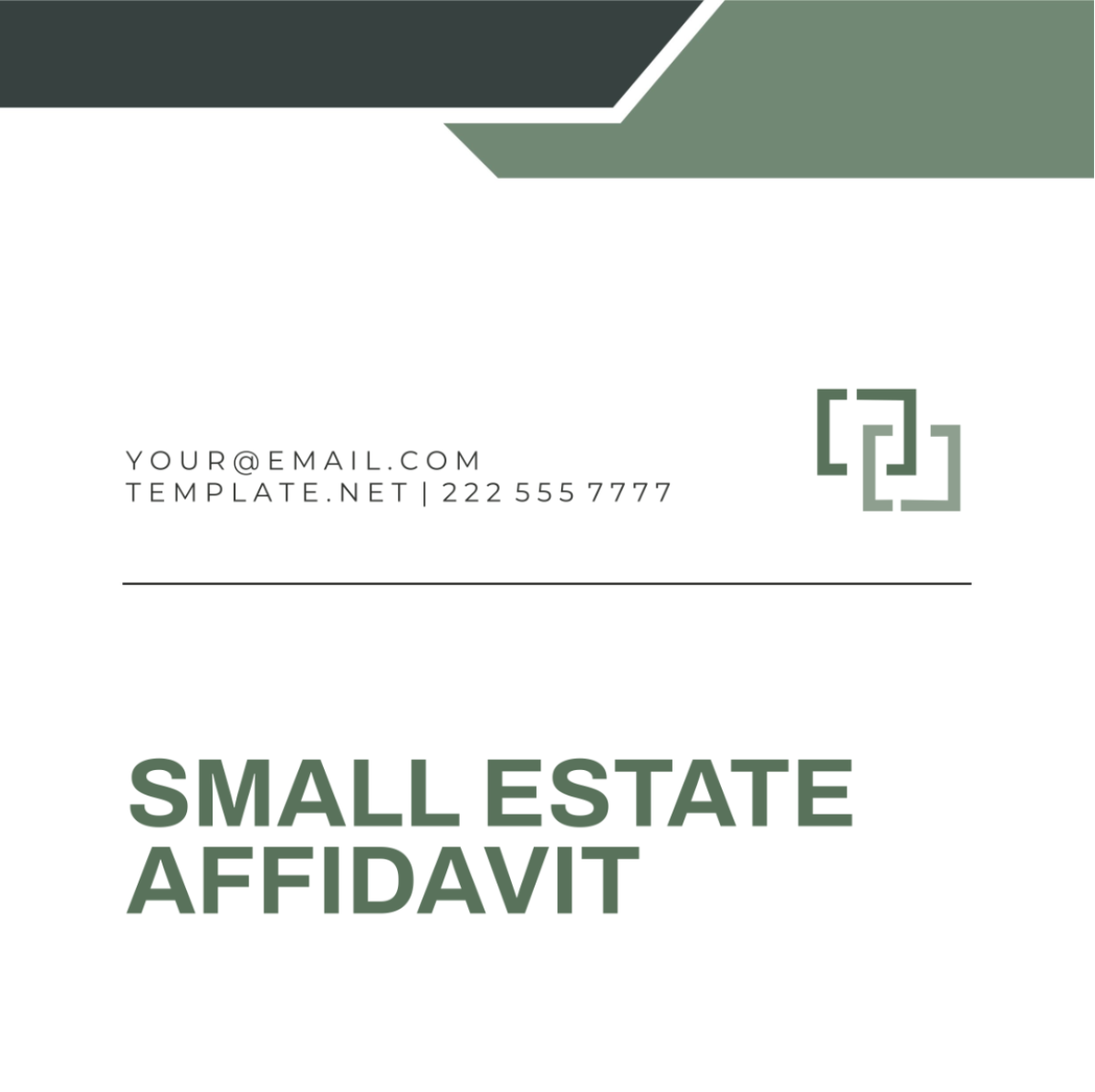 California Small Estate Affidavit Template - Edit Online & Download