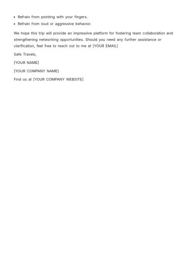Free Jakarta Itinerary Template to Edit Online