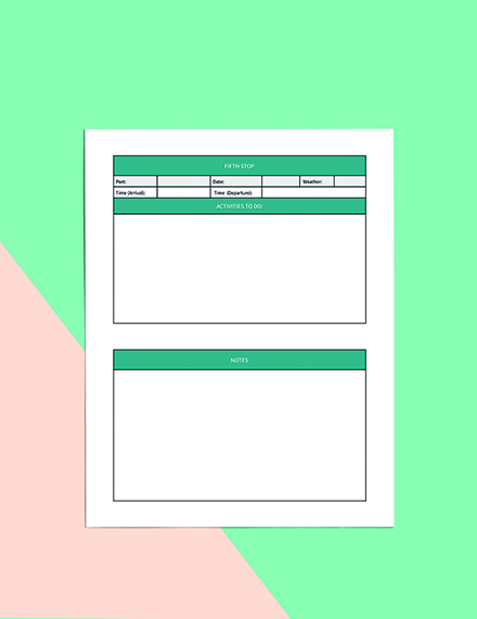 Free Cruise Travel Planner Template to Edit Online Free Cruise Travel Planner Template to Edit Online