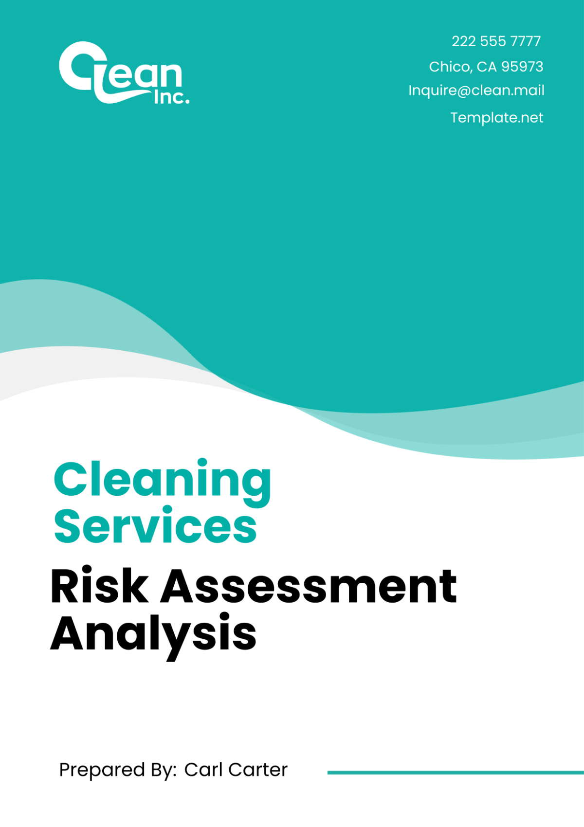 Cleaning Services Risk Assessment Analysis Template - Edit Online ...