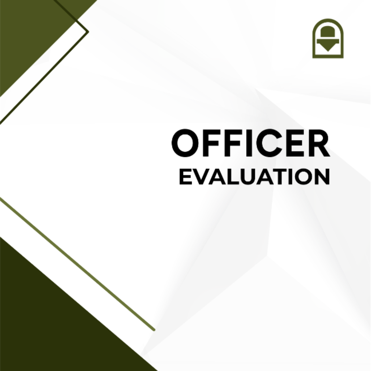 Officer Evaluation Template