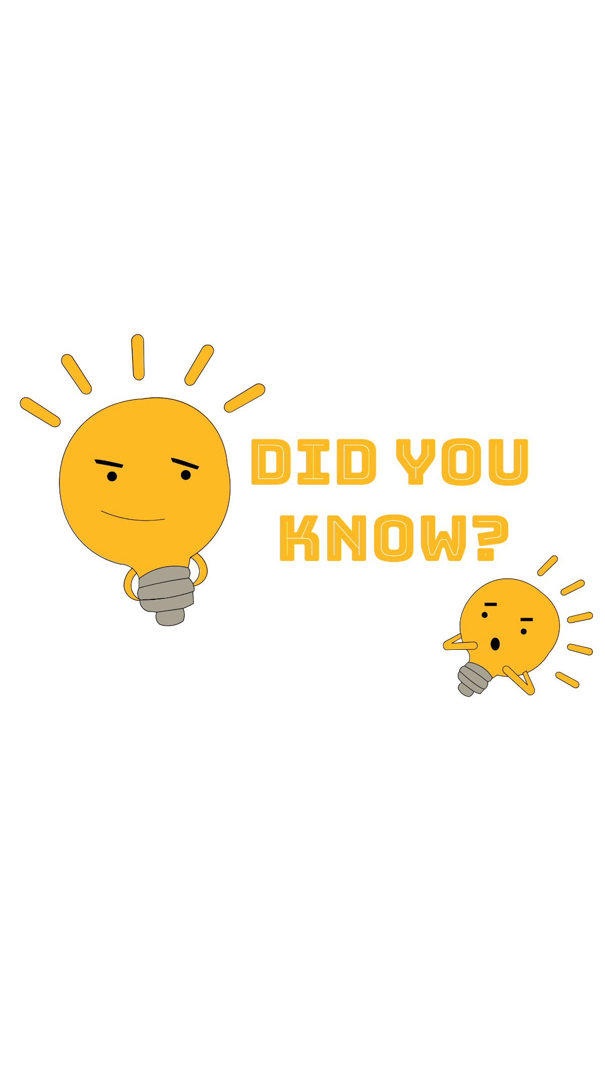 Did You Know Lightbulb