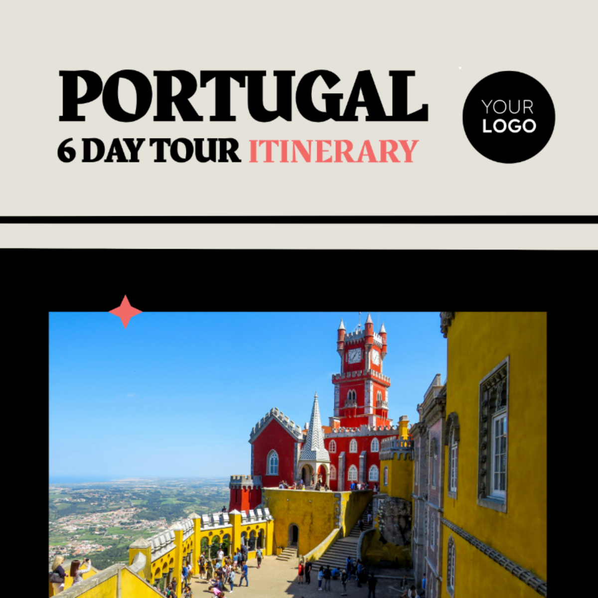 6 Day Portugal Itinerary Template - Edit Online & Download