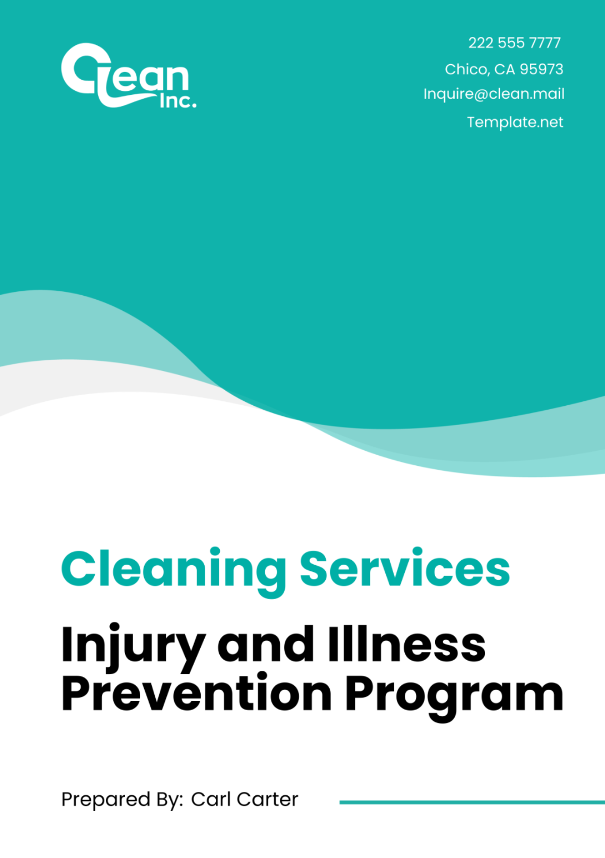 Cleaning Services Injury and Illness Prevention Program Template - Edit Online & Download