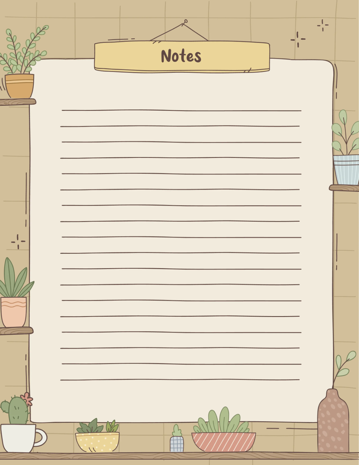 Free Aesthetic Planner Template to Edit Online