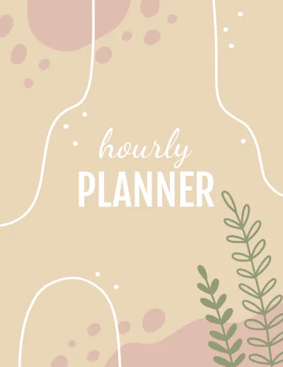 Free Hourly Planner Template to Edit Online