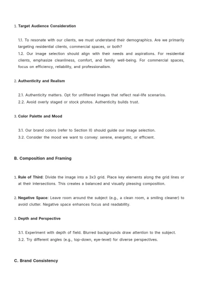 Free Cleaning Services Brand Identity Manual Template to Edit Online
