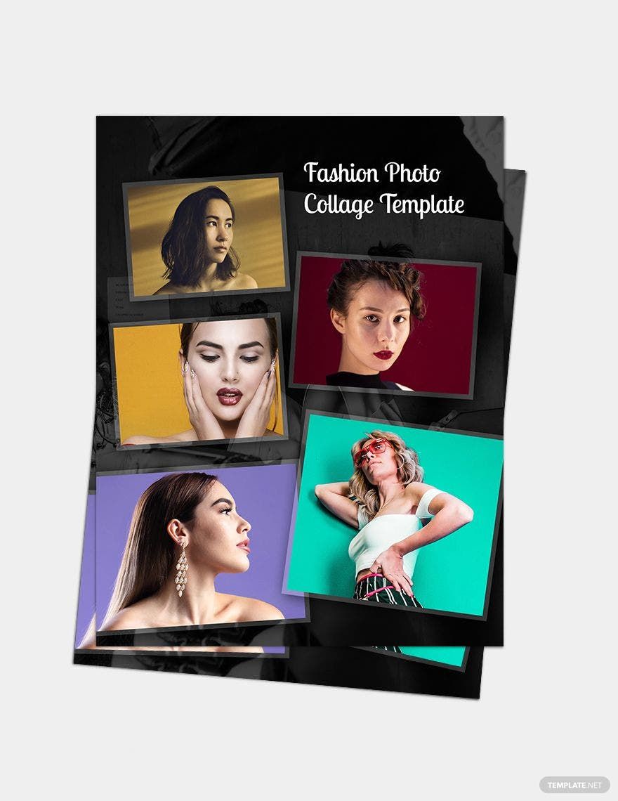 Fashion Photo Collage Template