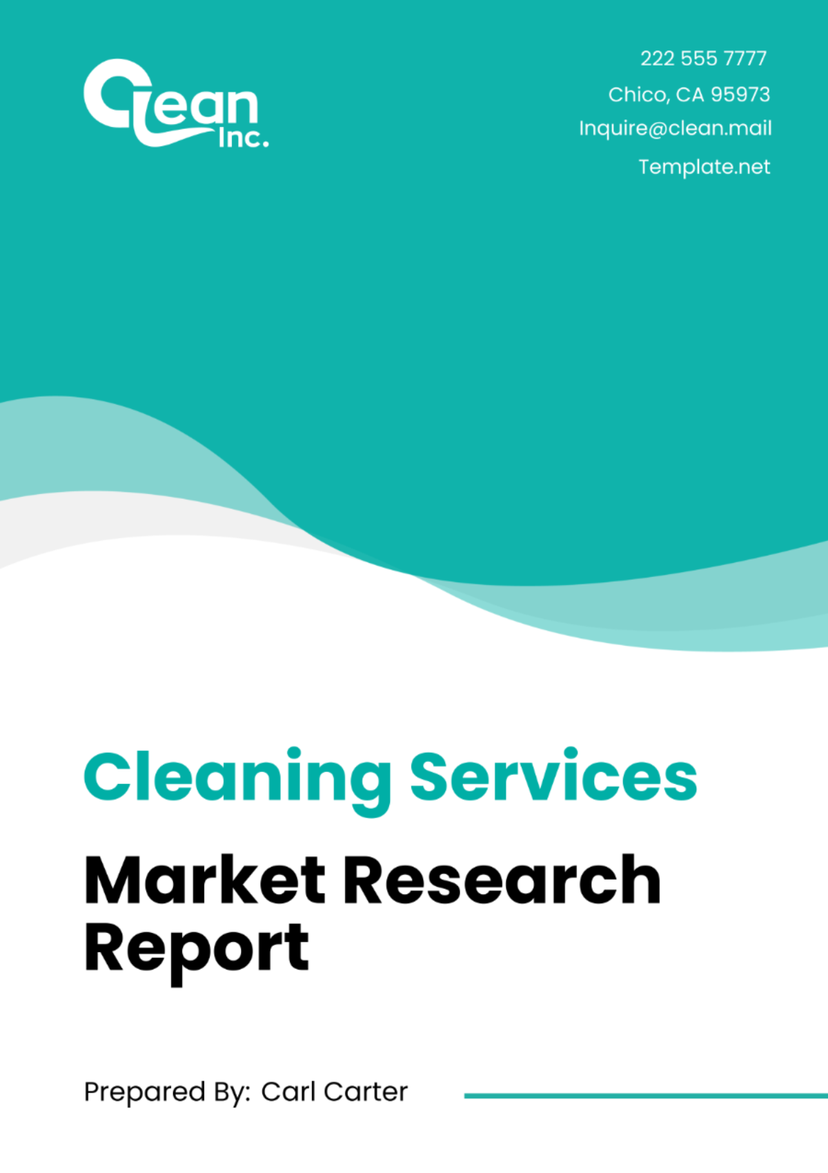Cleaning Services Market Research Report Template