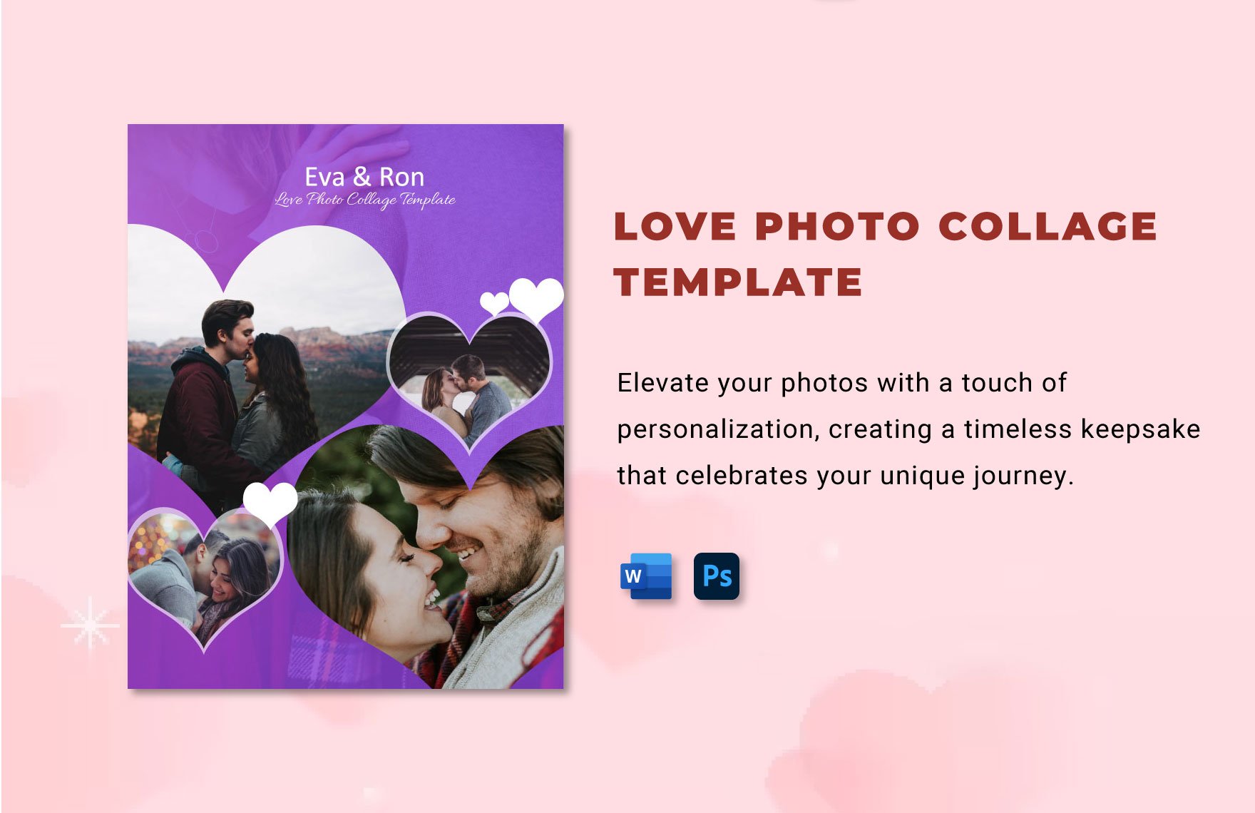 Love Photo Collage Template
