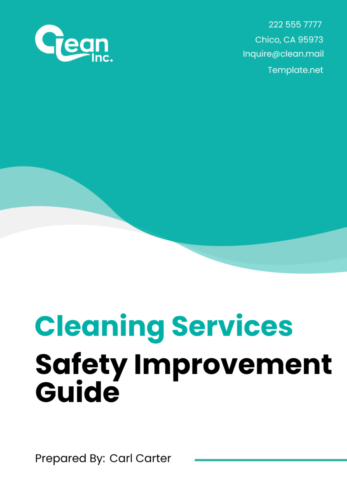 Cleaning Services Safety Improvement Guide Template - Edit Online & Download