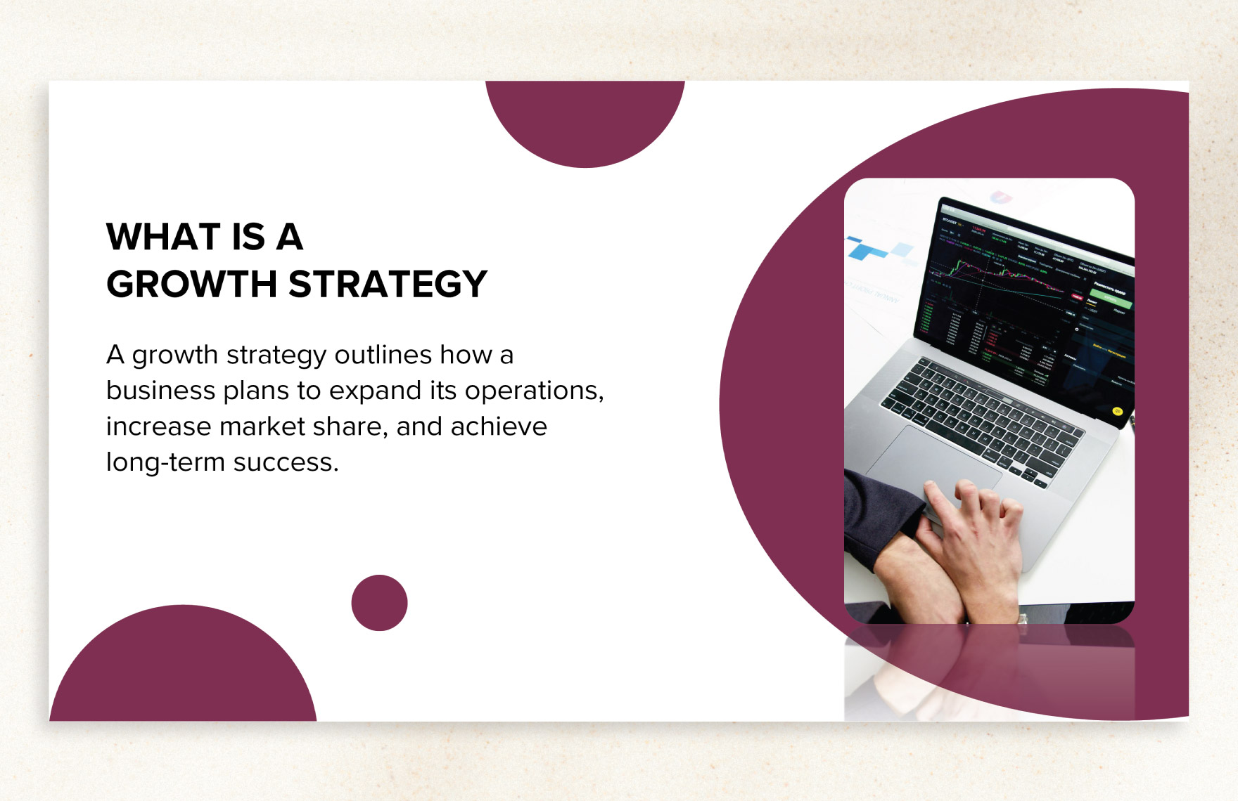 Growth Strategy Roadmap Presentation Template
