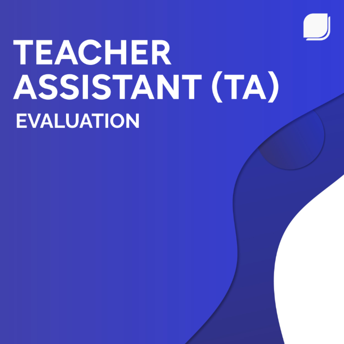 Teacher Assistant (TA) Evaluation Template