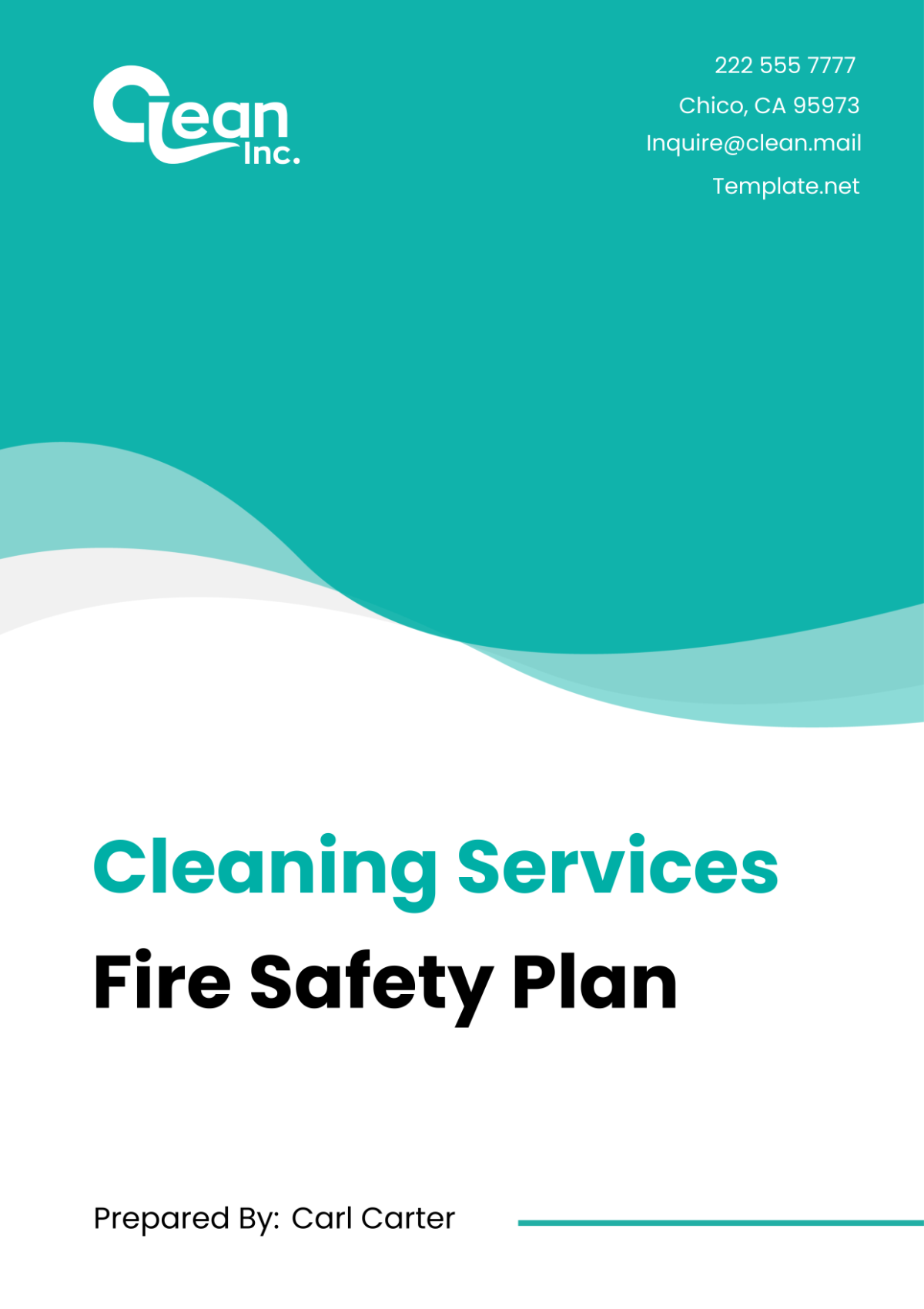 Cleaning Services Fire Safety Plan Template - Edit Online & Download