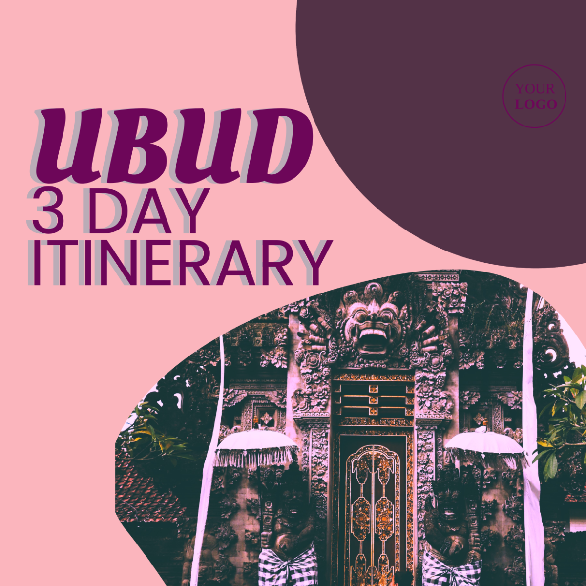 3 Day Ubud Itinerary Template - Edit Online & Download