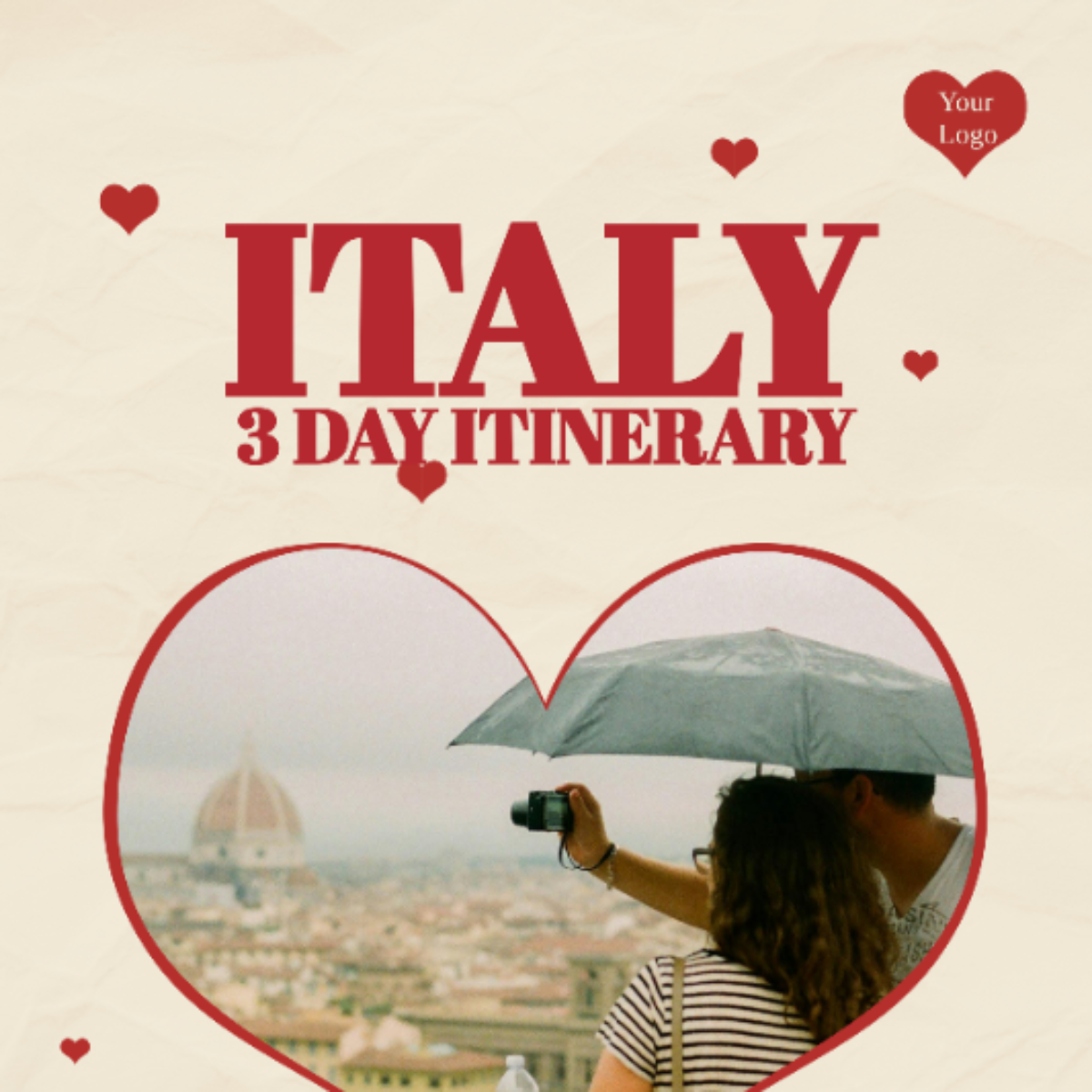 3 Day Italy Itinerary Template - Edit Online & Download