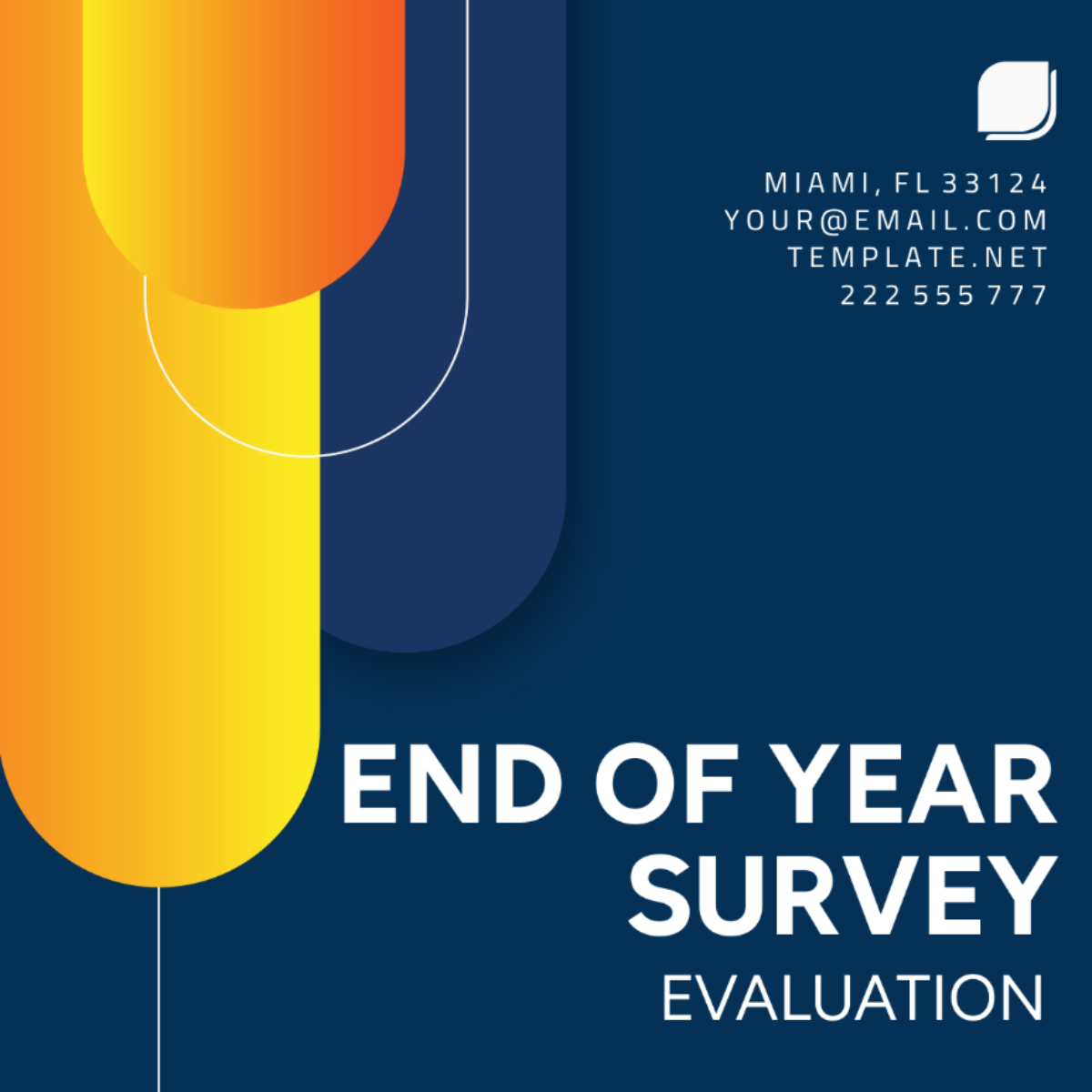 End Of Year Survey Evaluation Template