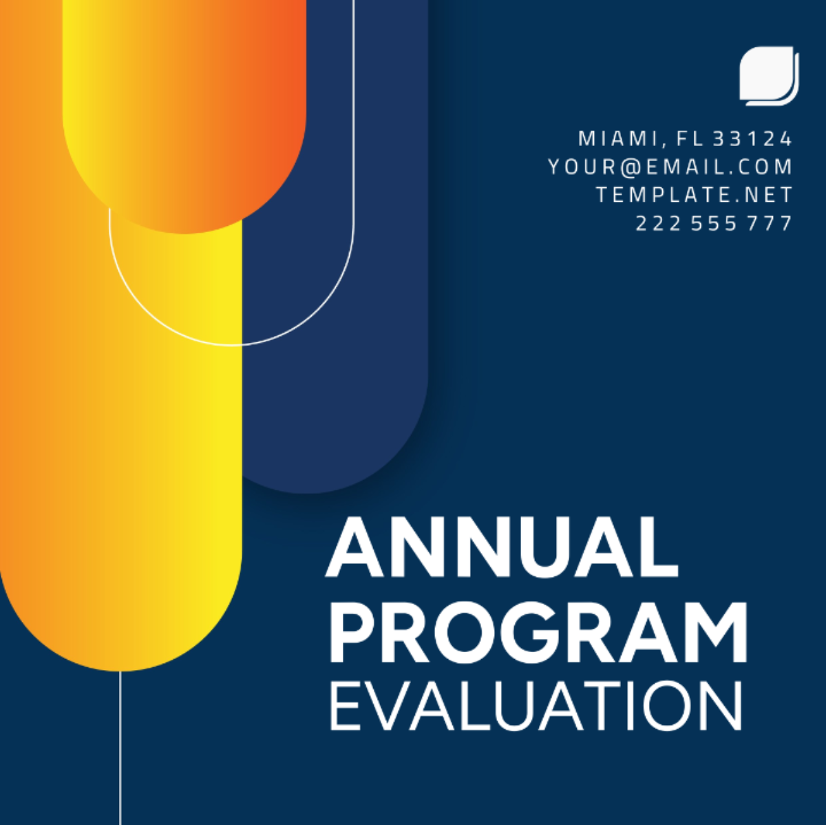 Annual Program Evaluation Template