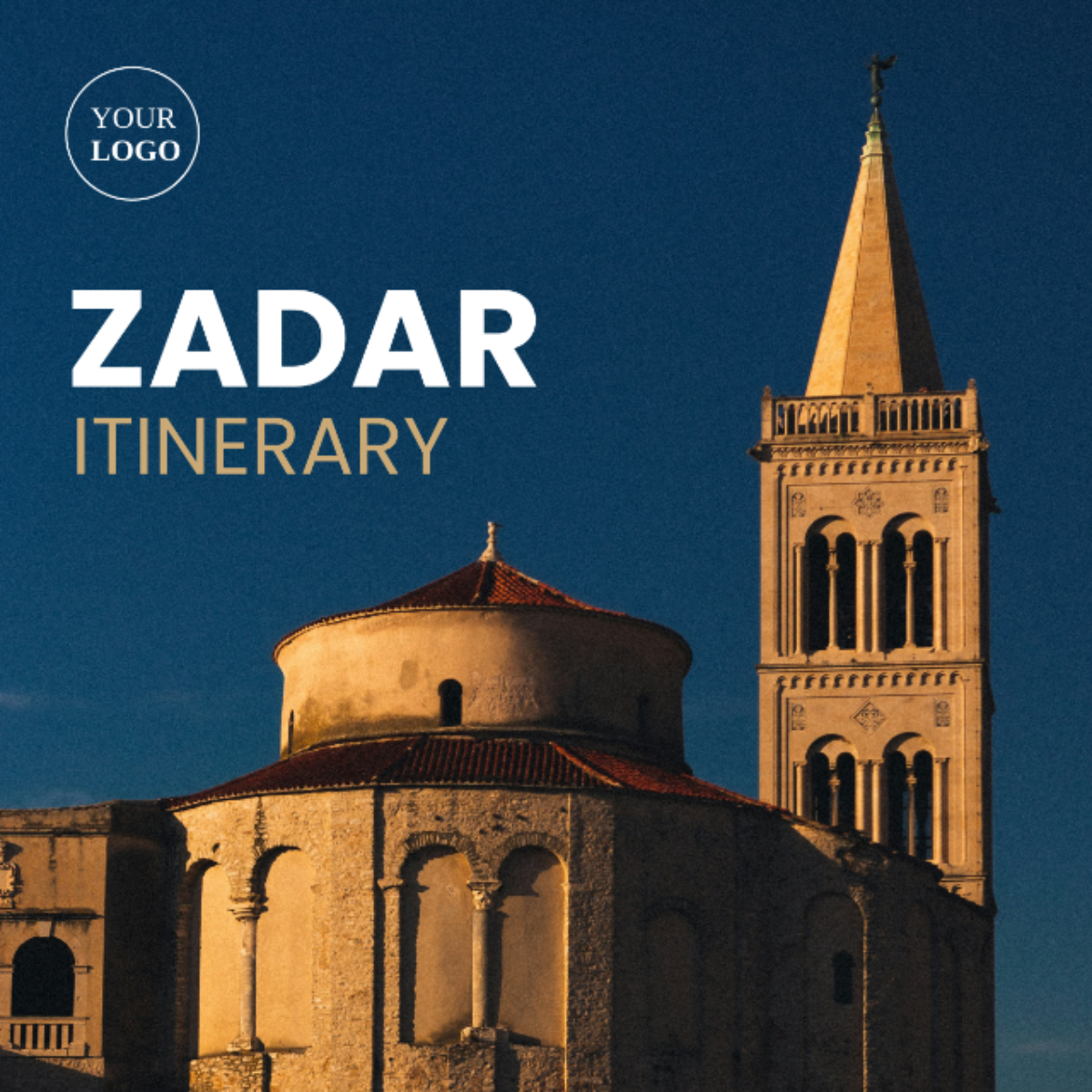 Zadar Itinerary Template - Edit Online & Download