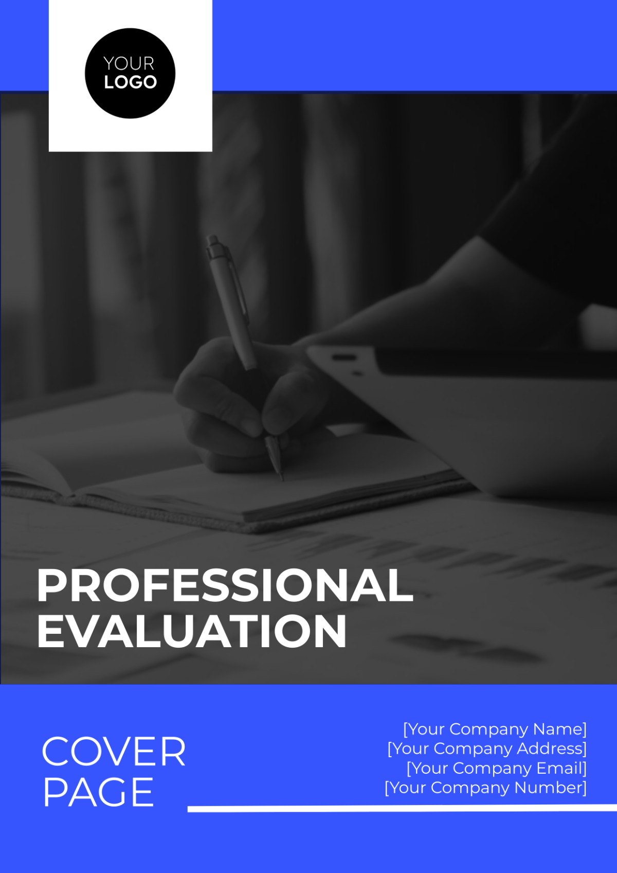 Professional Evaluation Cover Page