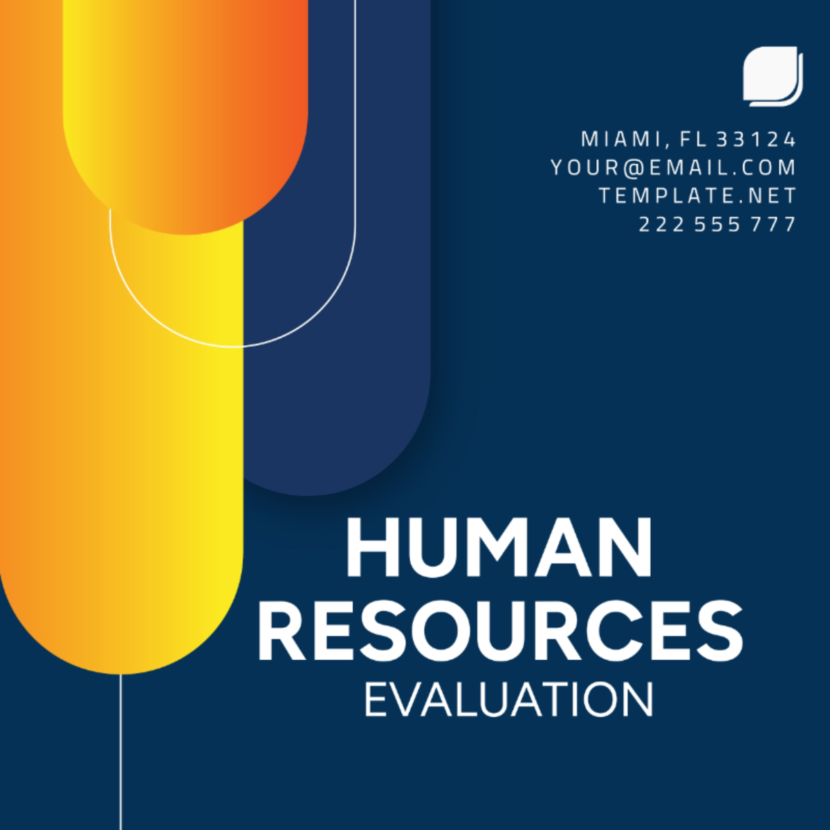 Human Resources Evaluation Template