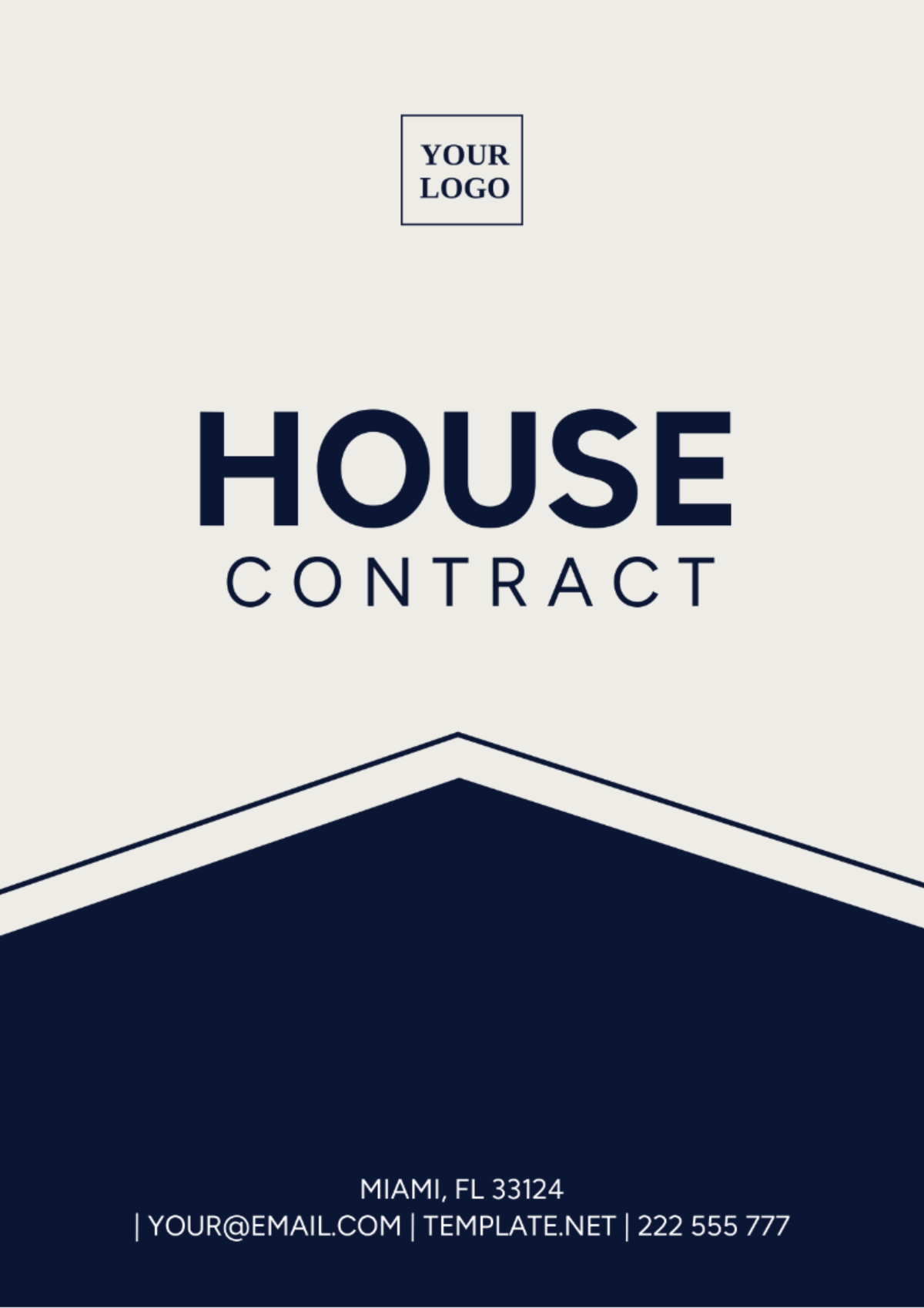 House Contract Template