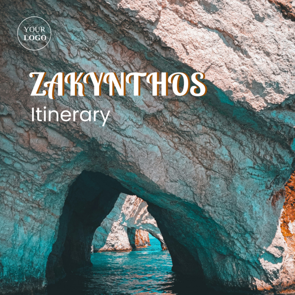 Zakynthos Itinerary Template - Edit Online & Download