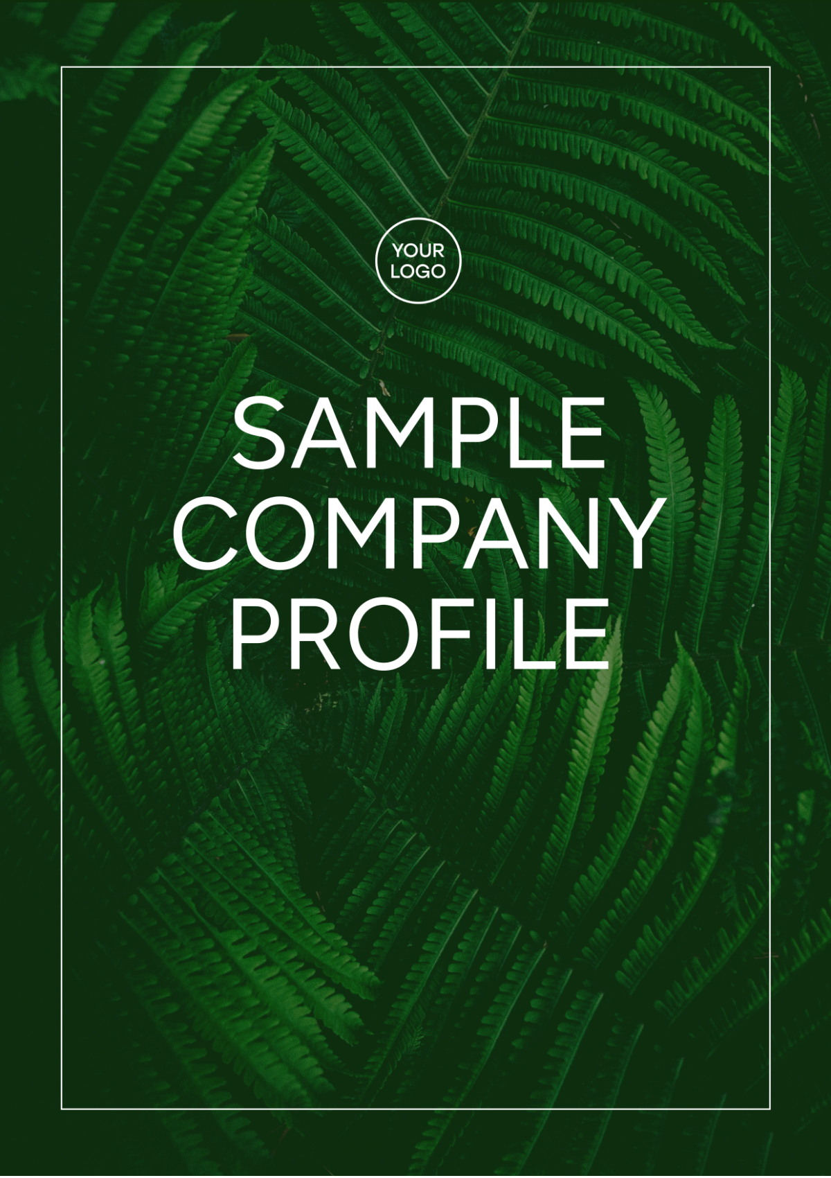 Sample Company Profile Template