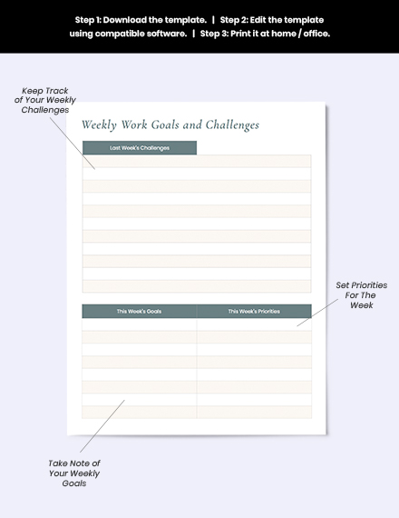Work Planner Example